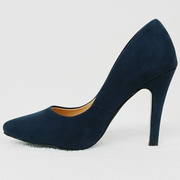 Navy Blue Heels - Picture 5 of 5